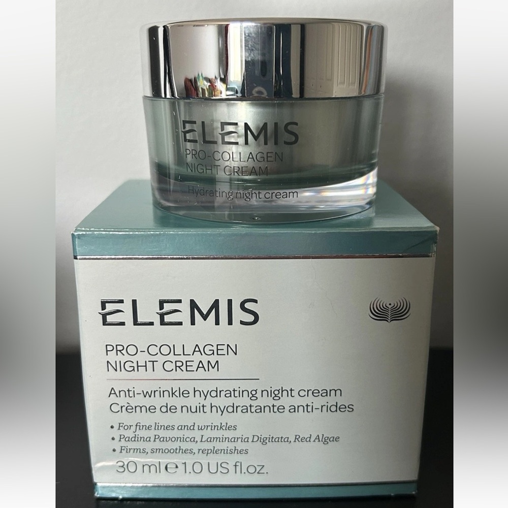Elemis Pro-Collagen Anti-Wrinkle Night Cream - 1 fl oz 30 mL NEW In Box